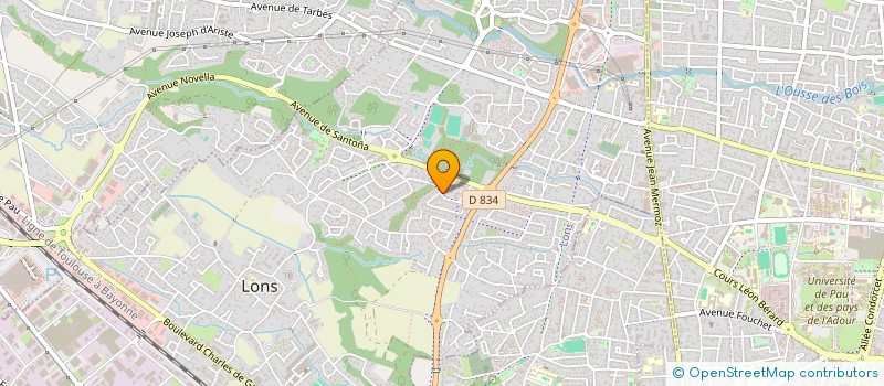 localisation de l'entreprise 980 048 748   LONS