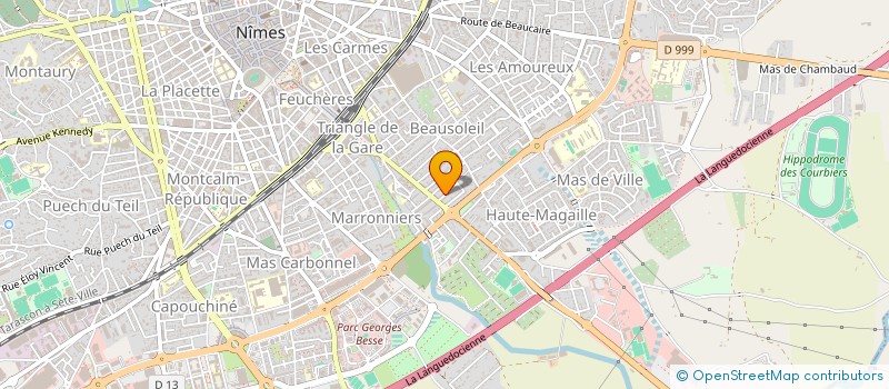 localisation de l'entreprise 980 064 737   NIMES