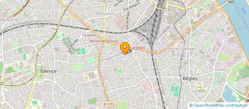 localisation de l'entreprise 980 080 717  à BEGLES