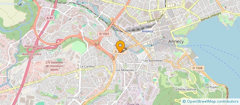 localisation de l'entreprise 980 090 021   ANNECY