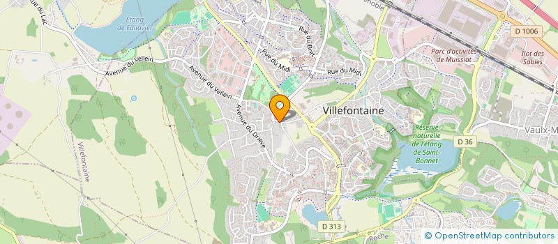 localisation de l'entreprise 980 106 652   VILLEFONTAINE