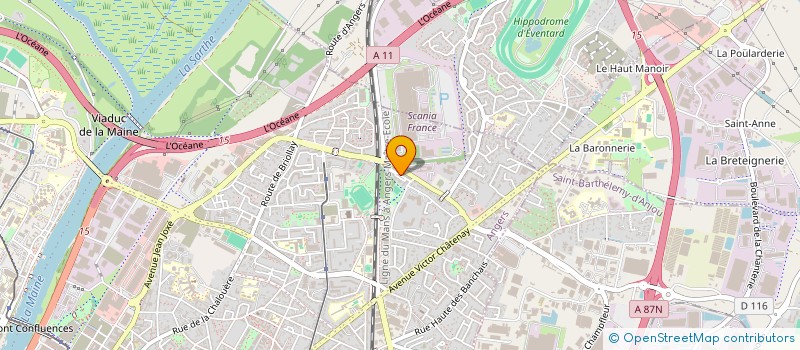 localisation de l'entreprise 980 129 746  à ANGERS