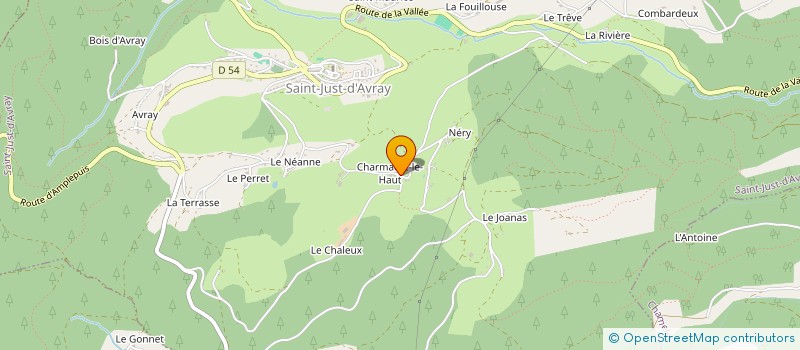 localisation de l'entreprise 980 138 614 à SAINT-JUST-D'AVRAY