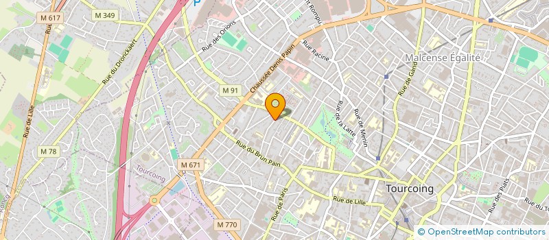 localisation de l'entreprise 980 211 817   TOURCOING