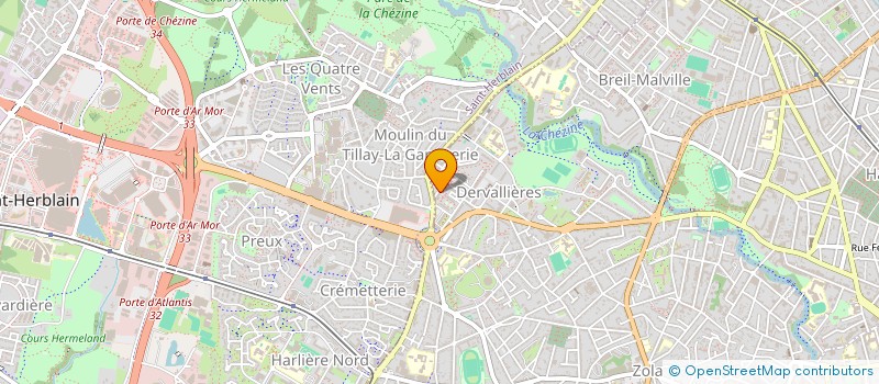 localisation de l'entreprise 980 231 138   NANTES