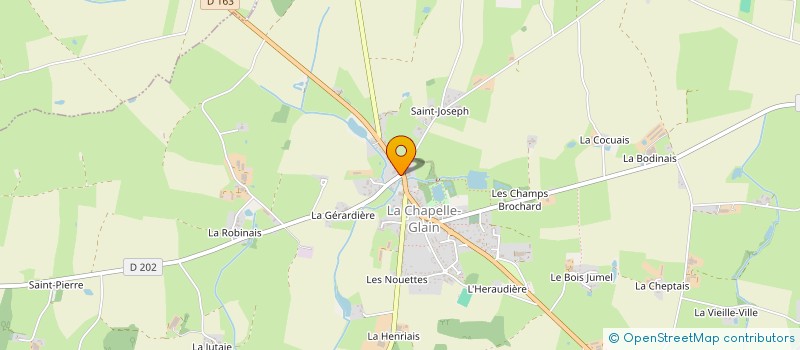 localisation de l'entreprise 980 241 301   LA CHAPELLE-GLAIN