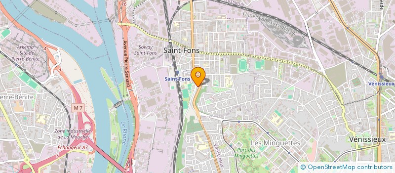 localisation de l'entreprise 980 261 572   SAINT-FONS