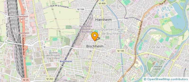 localisation de l'entreprise 980 276 141   BISCHHEIM