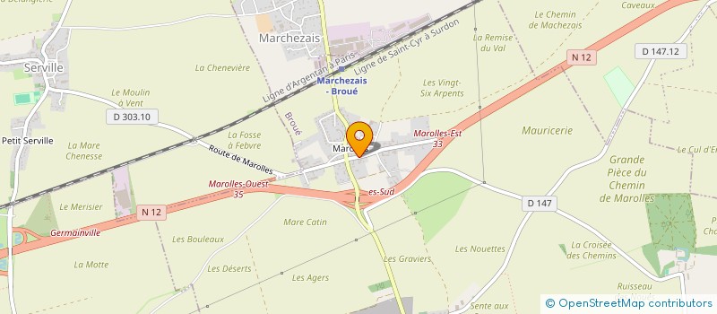 localisation de l'entreprise 980 287 288   BROUE