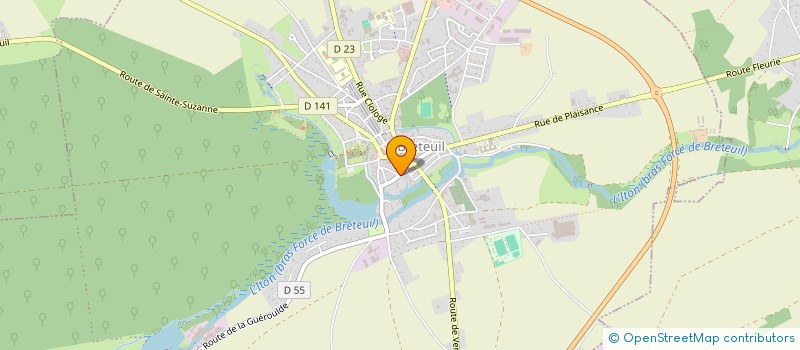 localisation de l'entreprise 980 309 272   BRETEUIL