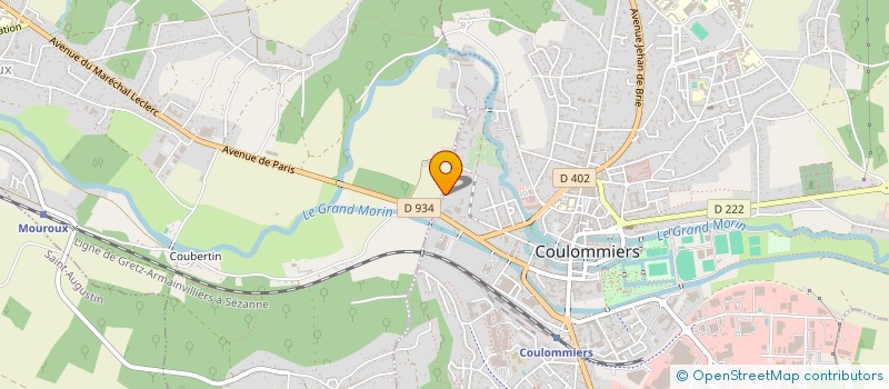 localisation de l'entreprise 980 333 371   COULOMMIERS