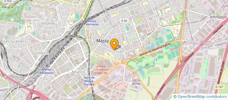 localisation de l'entreprise 980 335 319   MASSY