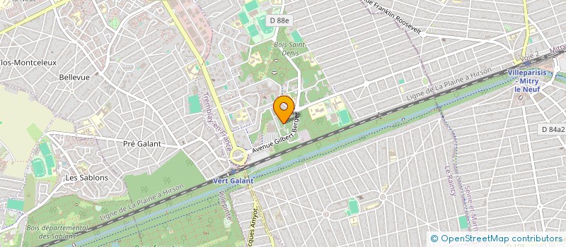 localisation de l'entreprise 980 360 788   TREMBLAY-EN-FRANCE