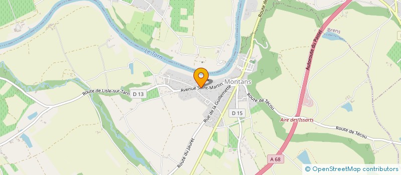 localisation de l'entreprise 980 369 292   MONTANS