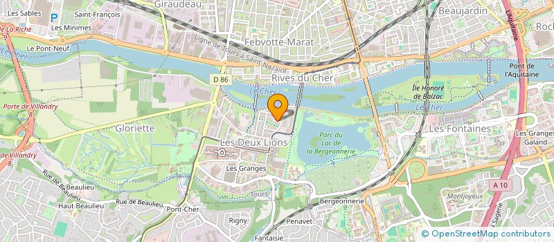 localisation de l'entreprise 980 371 488   TOURS