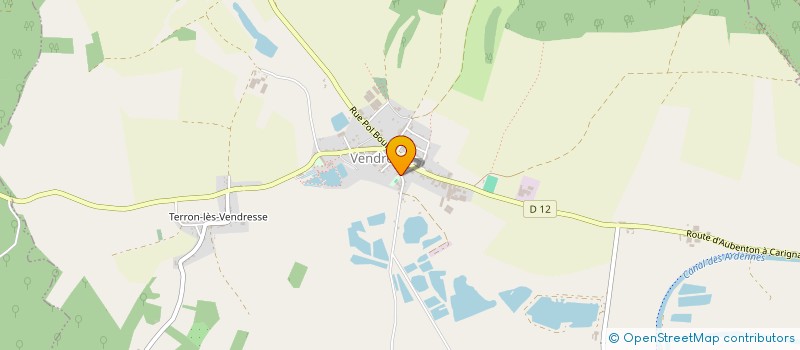 localisation de l'entreprise 980 376 123   VENDRESSE