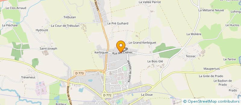 localisation de l'entreprise 980 385 553  à GUER
