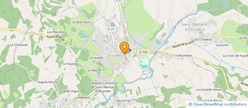 localisation de l'entreprise 980 389 977   THIVIERS