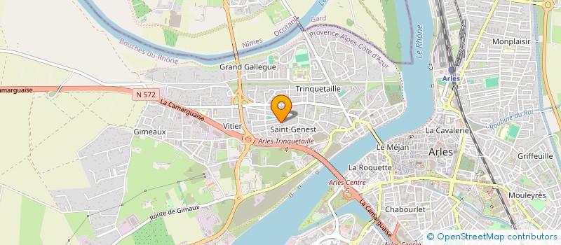 localisation de l'entreprise 980 444 996 à ARLES