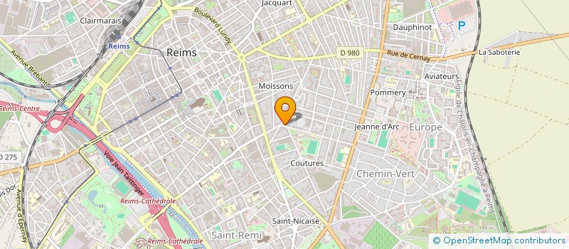 localisation de l'entreprise 980 471 767   REIMS