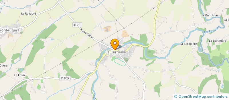 localisation de l'entreprise 980 529 994 à ATHIS-VAL DE ROUVRE