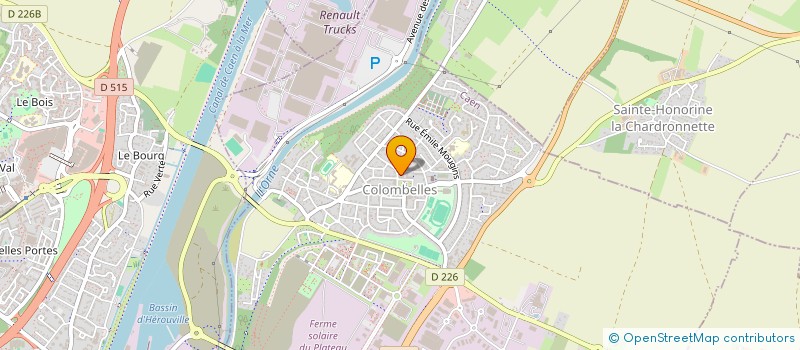 localisation de l'entreprise 980 532 709   COLOMBELLES