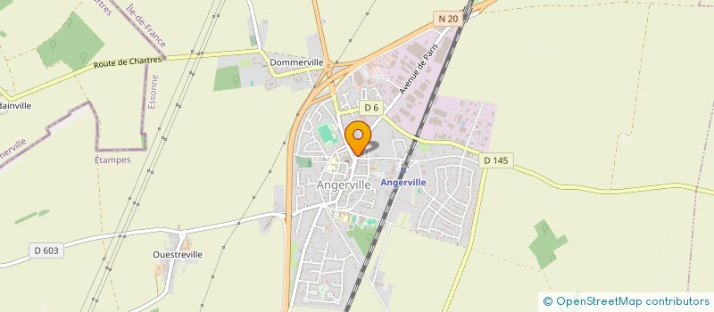 localisation de l'entreprise 980 586 655 à ANGERVILLE