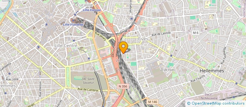 localisation de l'entreprise 980 608 046   LILLE