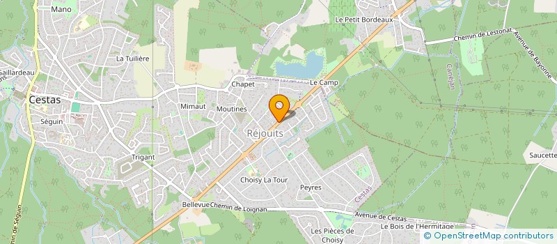 localisation de l'entreprise 980 621 411   CESTAS