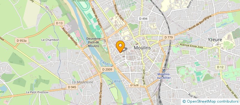 localisation de l'entreprise 980 626 790   MOULINS