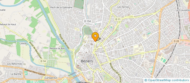 localisation de l'entreprise 980 634 430 à BEZIERS