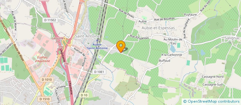 localisation de l'entreprise 980 636 617   VAL DE VIRVEE