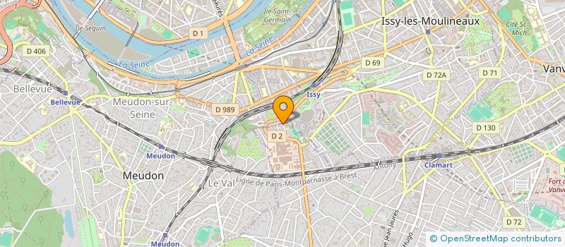 localisation de l'entreprise 980 637 722 à CLAMART