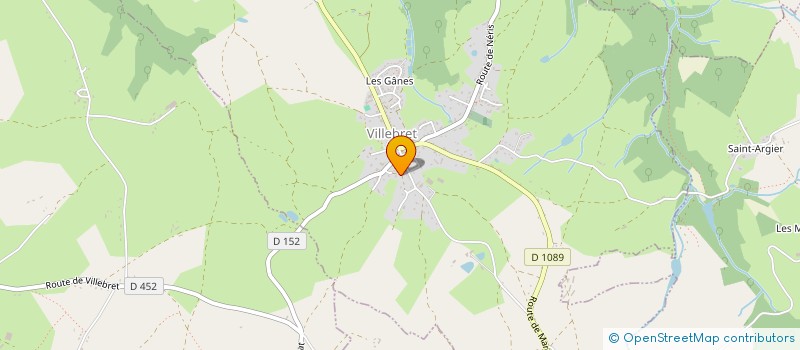 localisation de l'entreprise 980 645 964   VILLEBRET