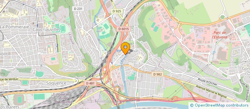 localisation de l'entreprise 980 651 921   LE HAVRE