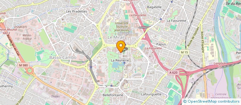 localisation de l'entreprise 980 660 708   TOULOUSE