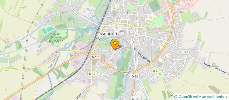localisation de l'entreprise 980 670 913 à ISSOUDUN