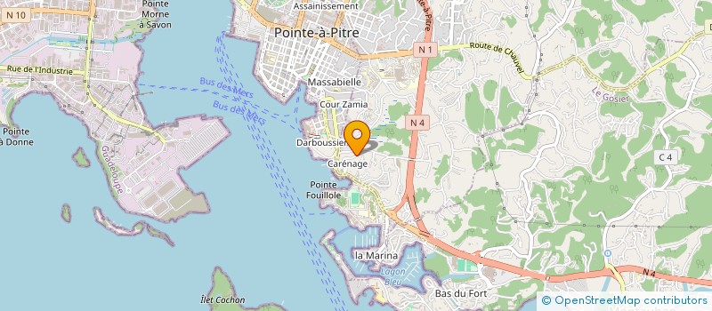 localisation de l'entreprise 980 673 347 à LES ABYMES