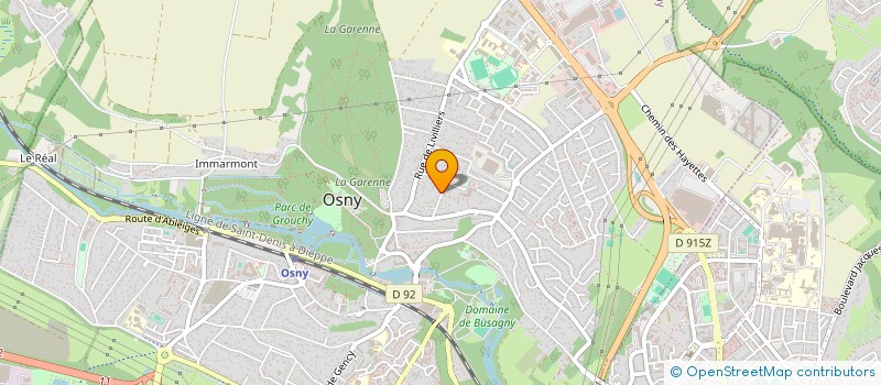 localisation de l'entreprise 980 712 681   OSNY