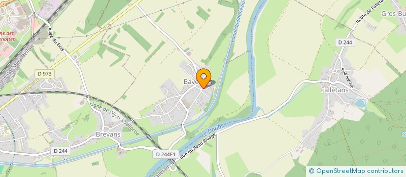 localisation de l'entreprise 980 723 662   BAVERANS