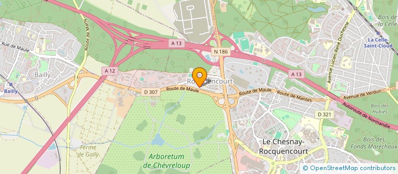 localisation de l'entreprise 980 738 843   LE CHESNAY-ROCQUENCOURT