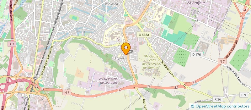 localisation de l'entreprise 980 773 709   VALENCE