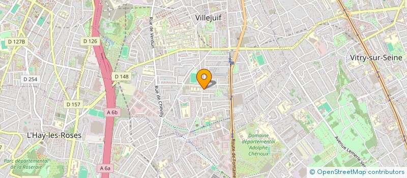 localisation de l'entreprise 980 777 718   VILLEJUIF