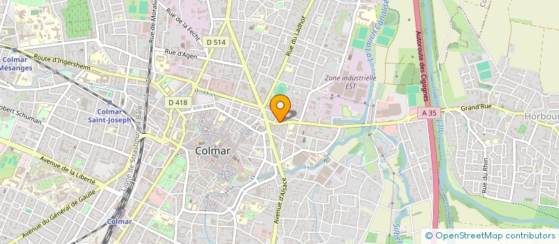 localisation de l'entreprise 980 781 884   MULHOUSE