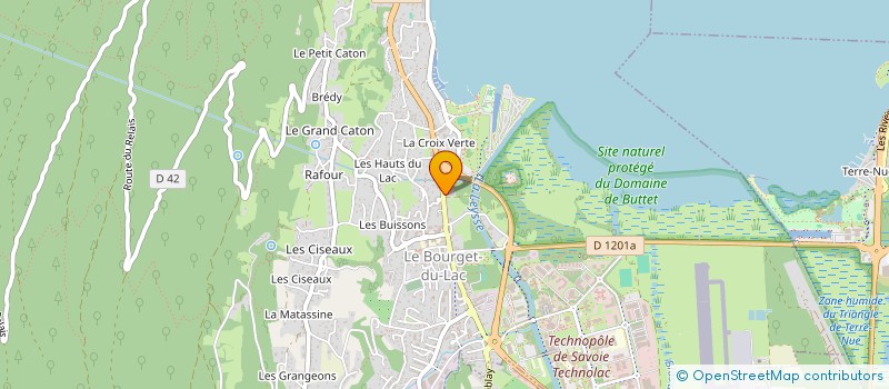 localisation de l'entreprise 980 807 986   LE BOURGET-DU-LAC