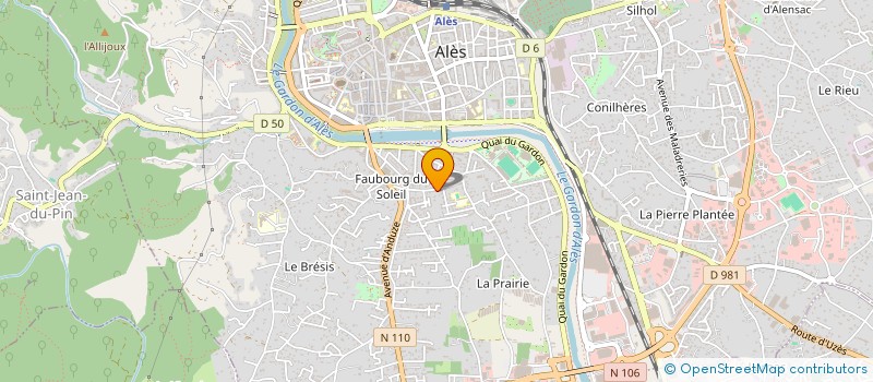 localisation de l'entreprise 980 808 737   ALES