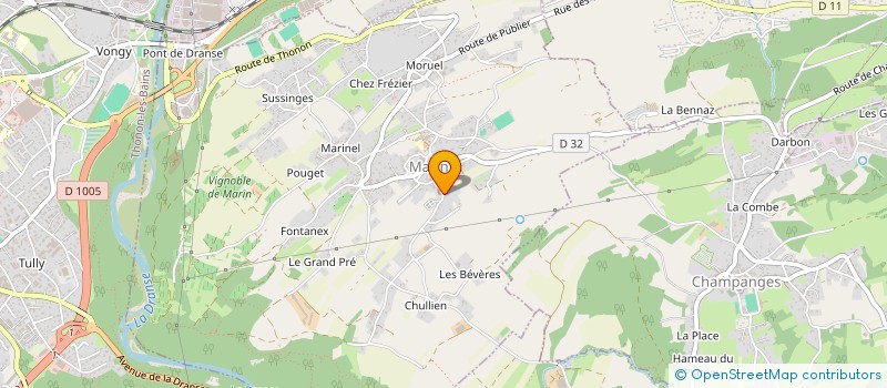 localisation de l'entreprise 980 874 036   MARIN