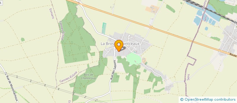 localisation de l'entreprise 980 881 932   LA BROSSE-MONTCEAUX