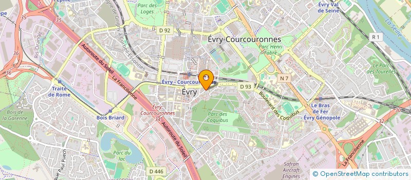 localisation de l'entreprise 980 927 115   EVRY-COURCOURONNES