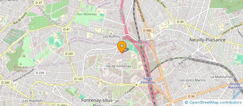 localisation de l'entreprise 980 928 154  à FONTENAY-SOUS-BOIS